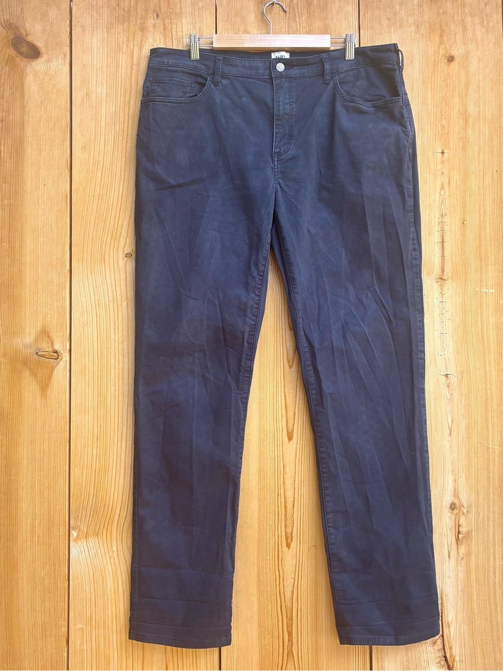 Flint And Tinder Charcoal Straight Leg Pants Sz 38